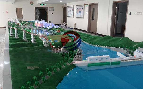 水利枢纽模型