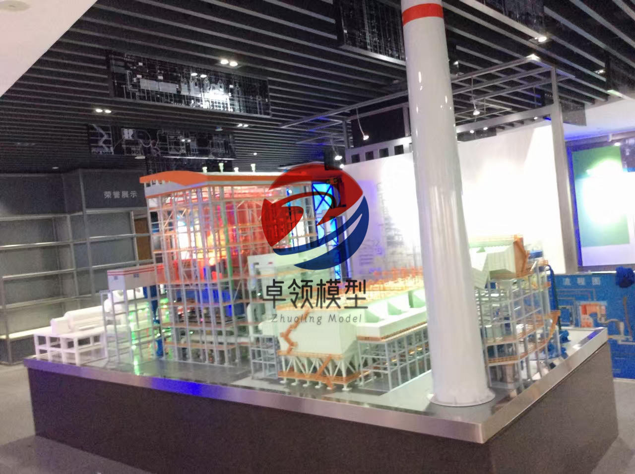 1000mw火力发电厂模型