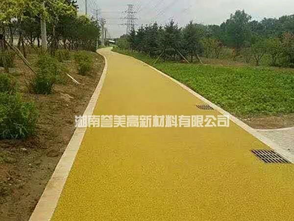 彩色沥青路面的组成结构