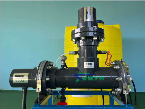 海水养殖电解除菌装置