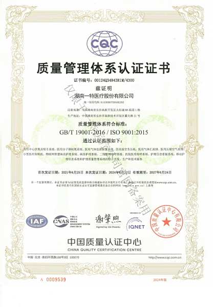 质量管理体系认证ISO13485（中文)