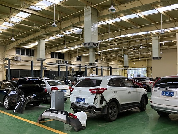 汽车4S维修车间通风降温