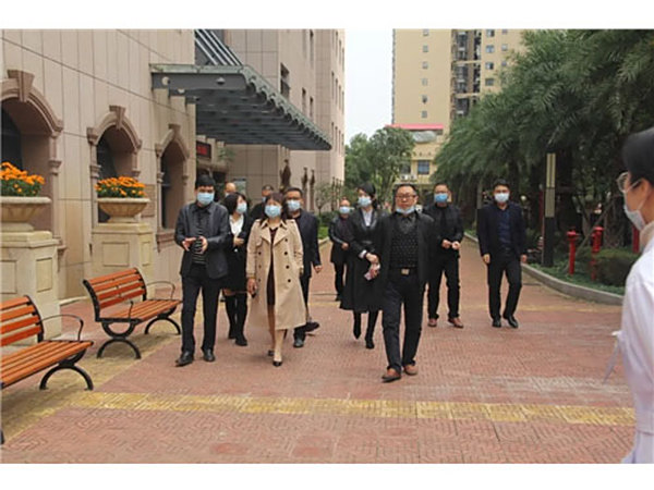 第五批居家和社区养老服务改革试点 工作验收组抽检邵阳市老年病医院