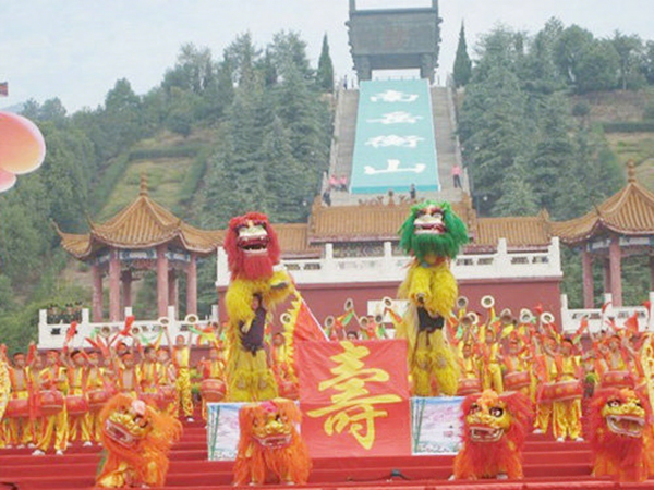 南岳庙会演出