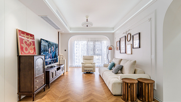 京盛和府98m²-中古奶油风