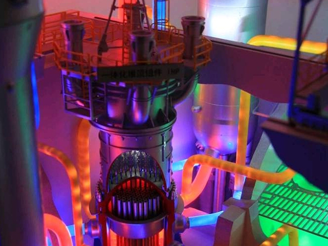 核电站反应堆演示模型