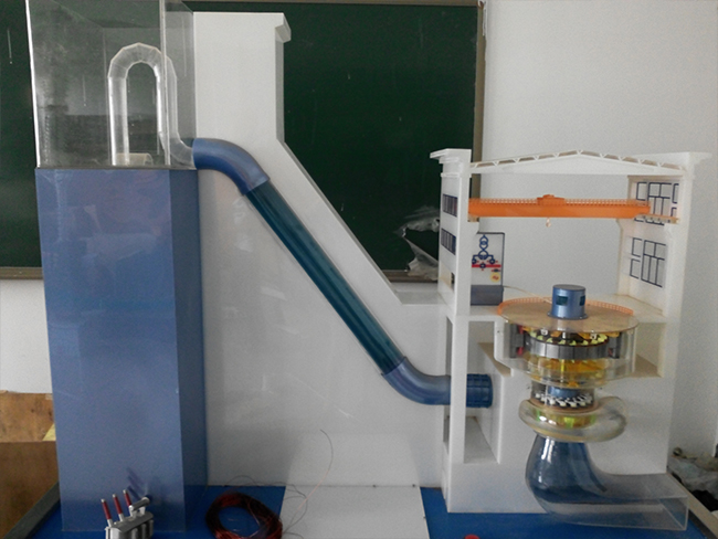 坝后式水轮机模型