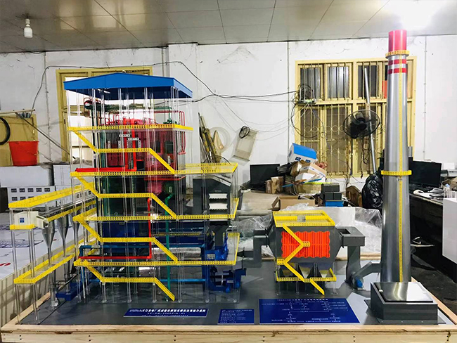 锅炉烟气处理模型