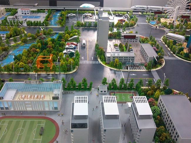 轨道交通沙盘模型