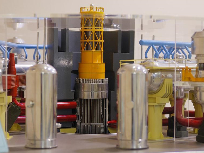 核电站反应堆模型