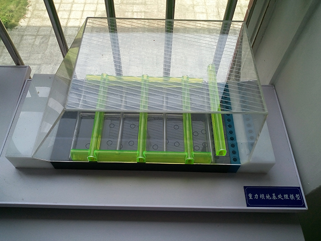 重力坝地基处理模型