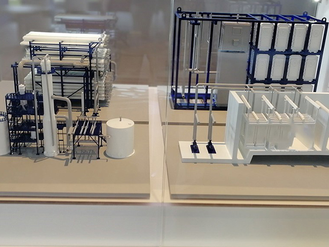 反渗透法海水淡化展示模型4