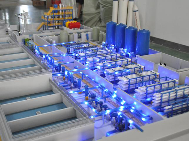 水处理仿真模型