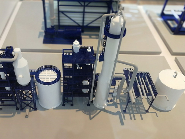 反渗透法海水淡化展示模型2