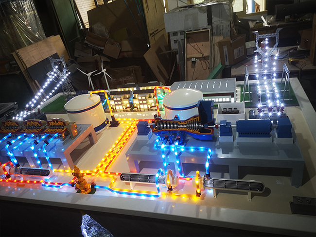 压缩空气储能电站模型