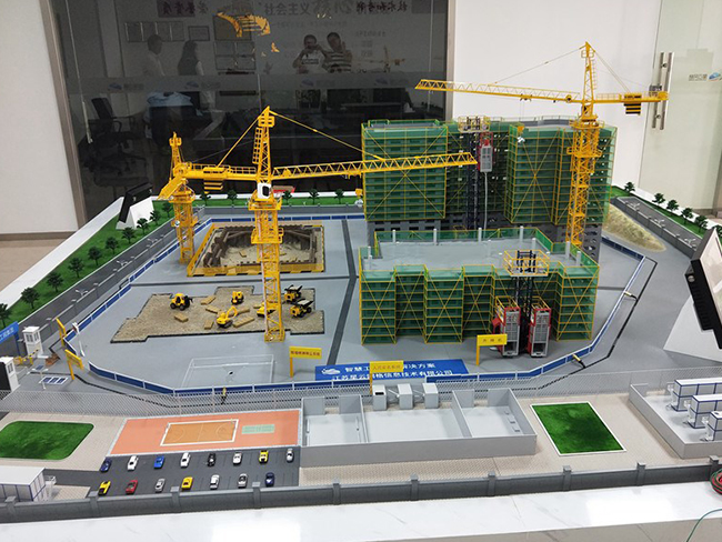 建筑施工沙盘模型
