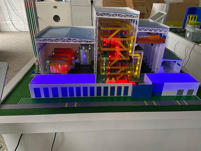 垃圾发电厂模型