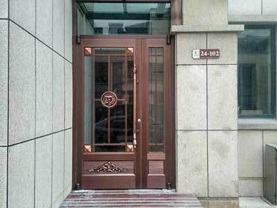 铝合金单开自动门