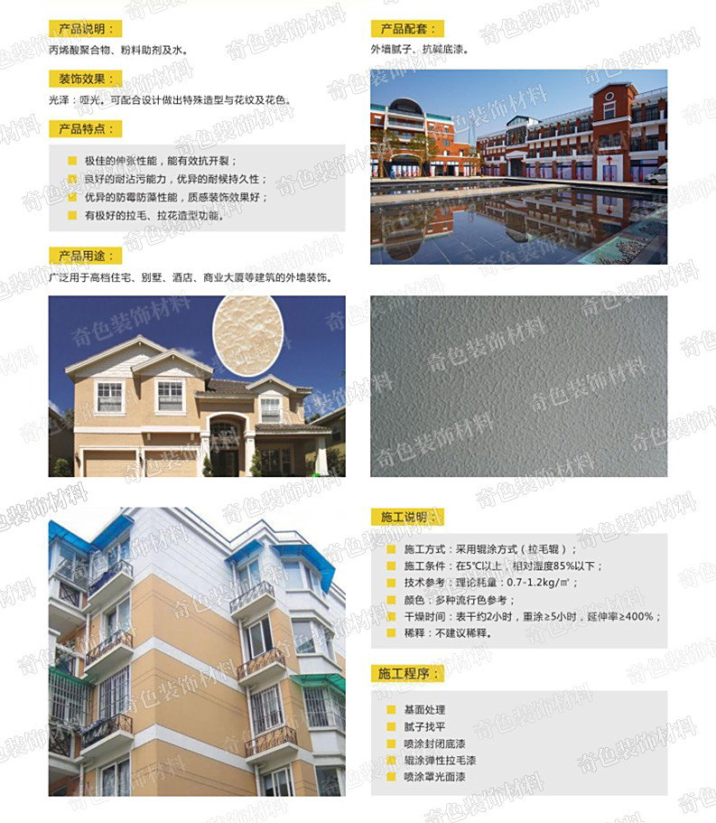 长沙奇色装饰材料有限公司,长沙装饰材料,装饰材料销售,水性涂料研发,骨浆拉毛中涂漆