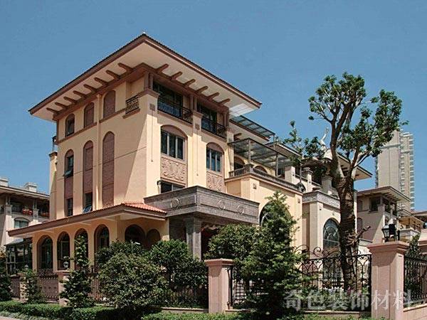 长沙奇色装饰材料有限公司,鸿千色|真石漆|仿大理石漆|仿石漆