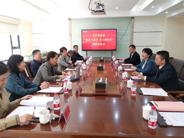 新闻︱长沙市政协党组成员、副主席陈昌佳带队走访调研玉诚环境