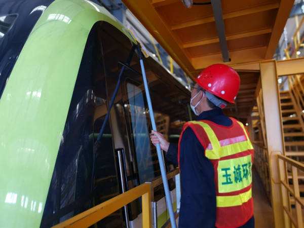 轨道交通服务图鉴∣3号地铁即将运行，玉诚环境助力城市按下“快进键”