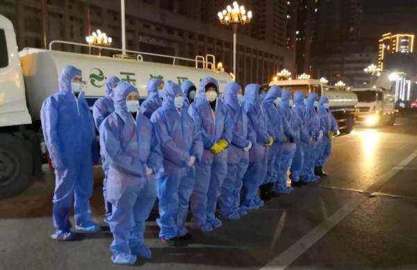 南战疫情，北抗暴雪。玉诚环境守护安宁生活