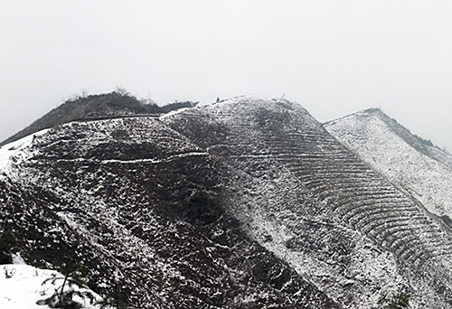基地雪景圖