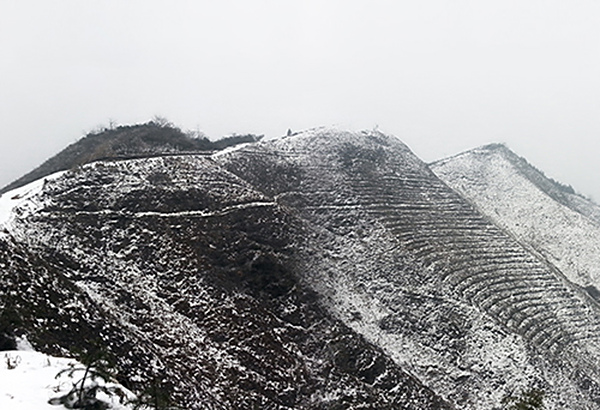 基地雪景圖