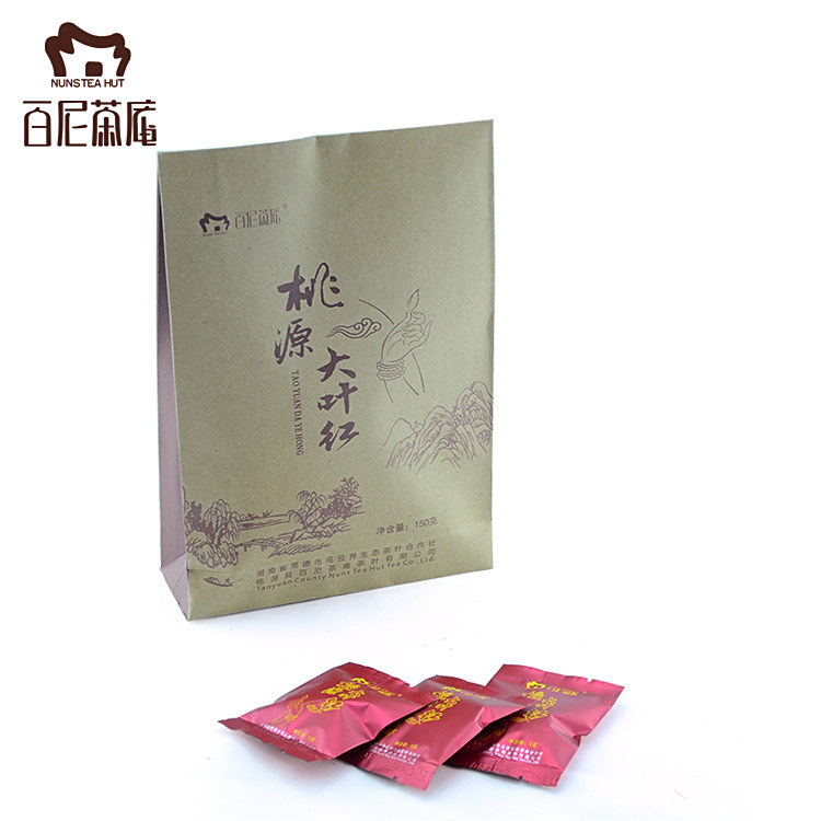 牛皮紙袋大葉紅