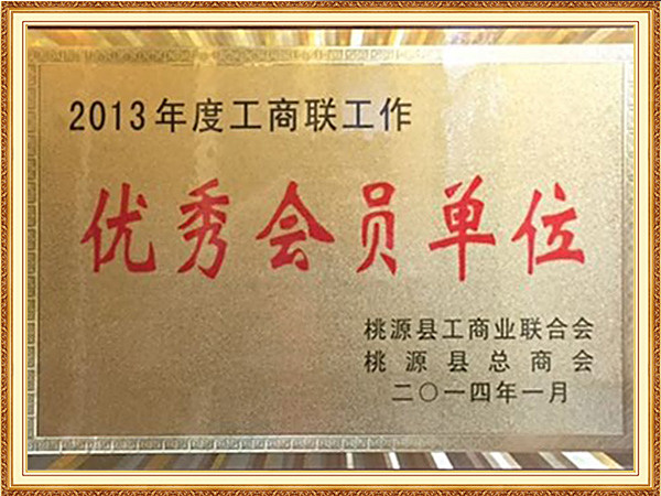 2013年度优选会员单位