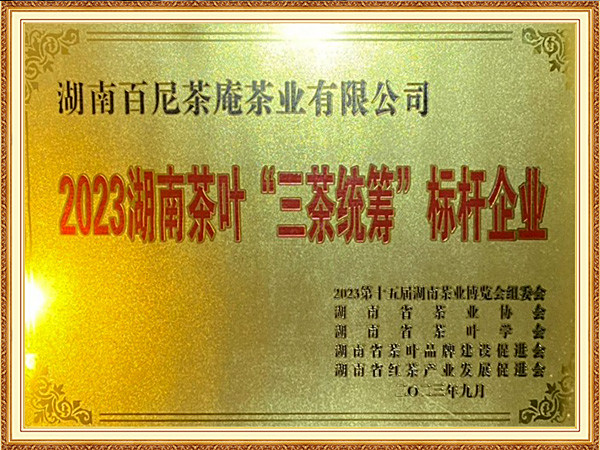 2023湖南茶葉“三茶統籌”標桿企業
