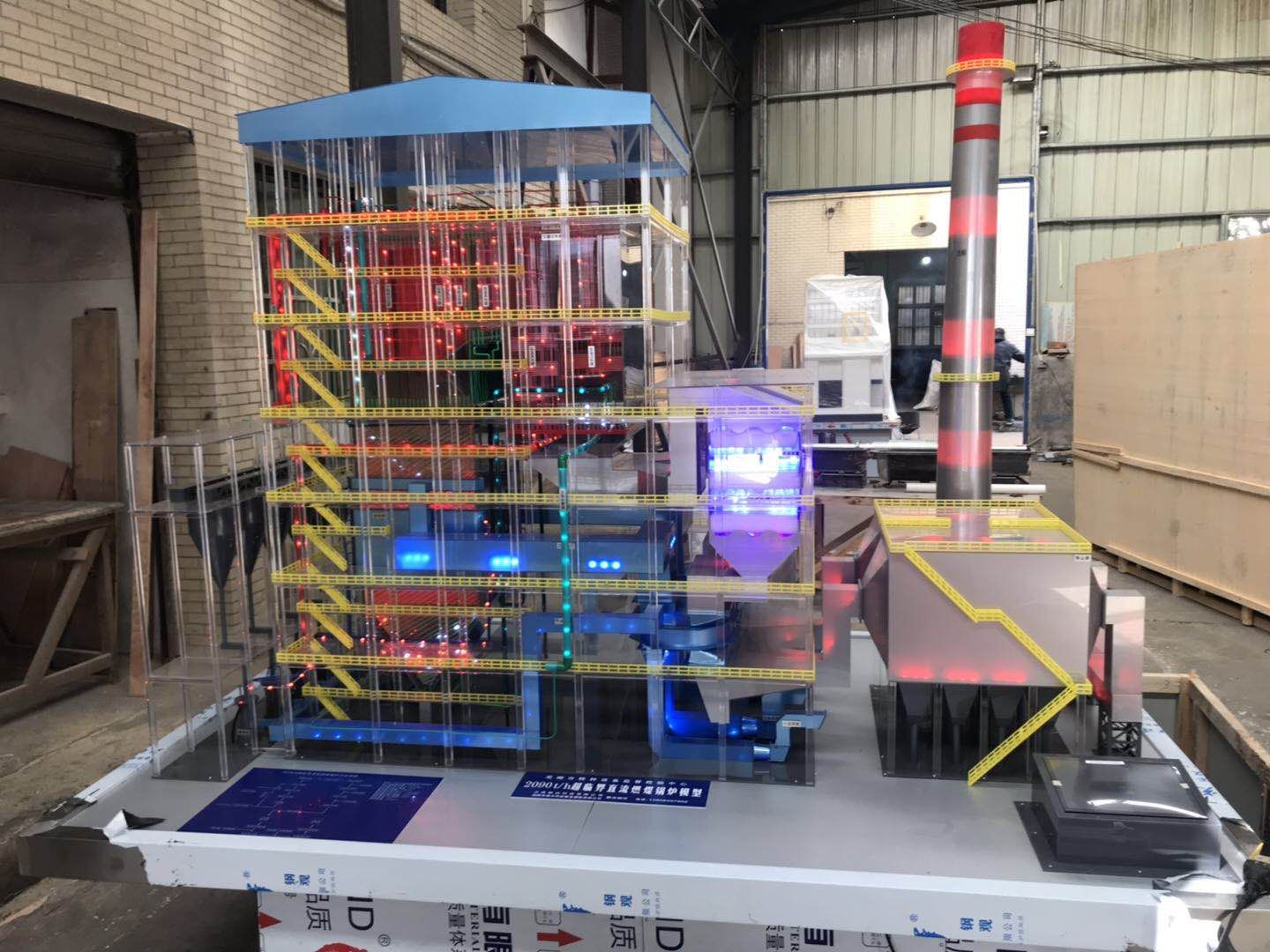 电厂烟气治理整体模型