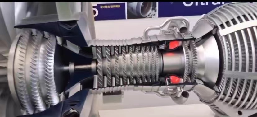 航空发动机模型