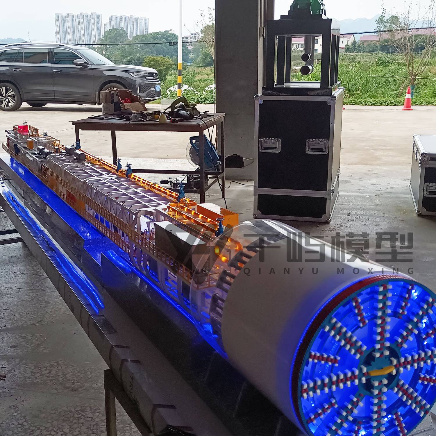 盾構(gòu)機模型