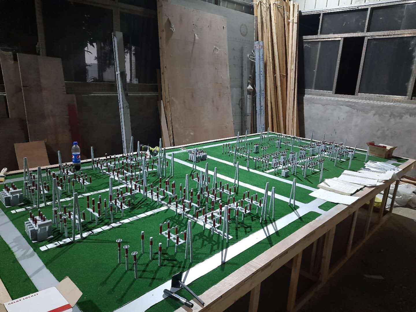 500KV输变电模型