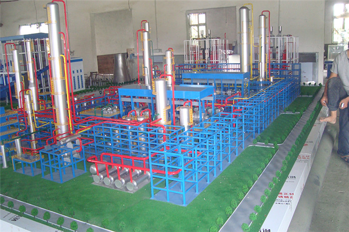 合成氨工艺流程模型