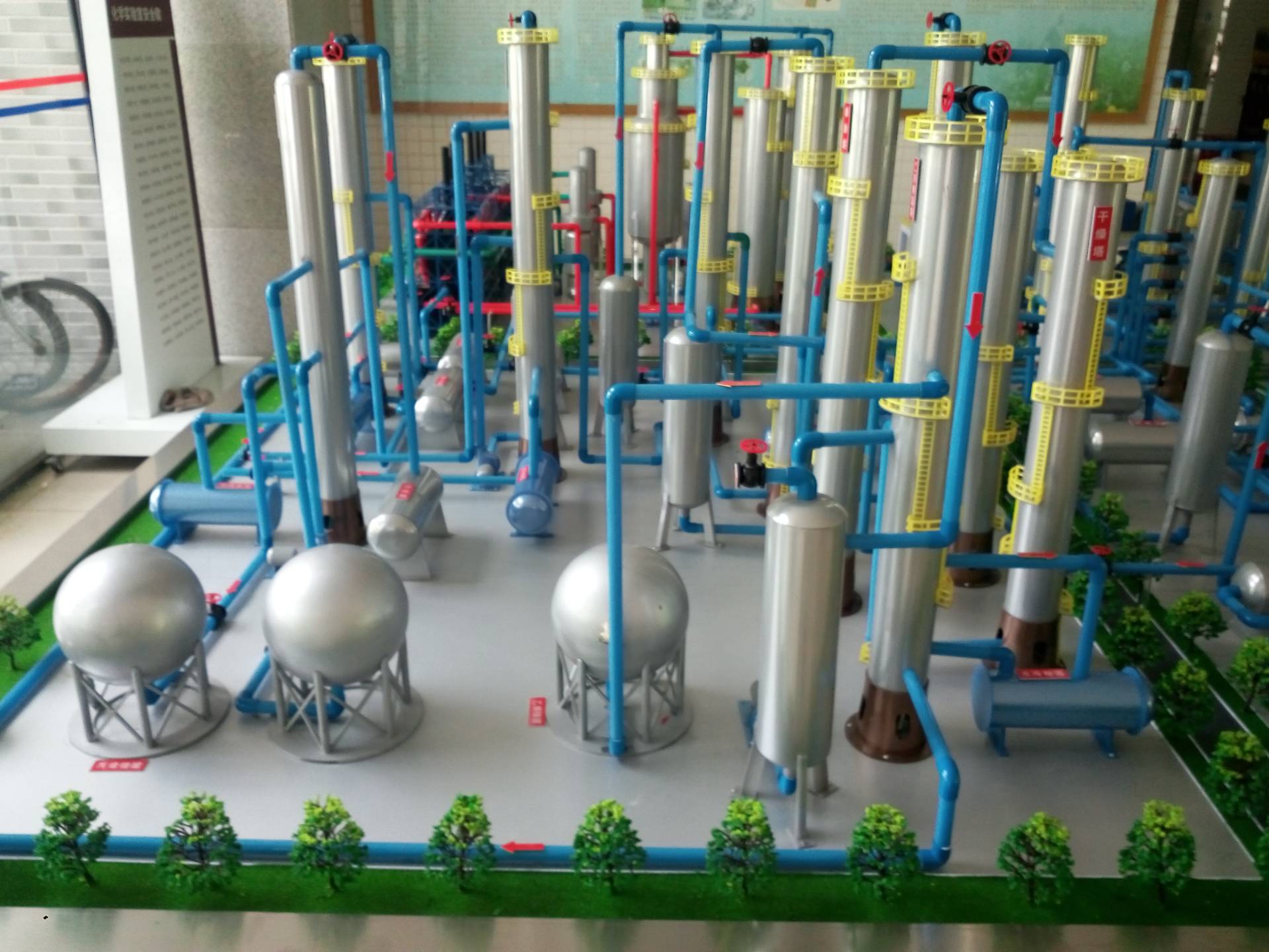 合成氨生产工艺流程模型