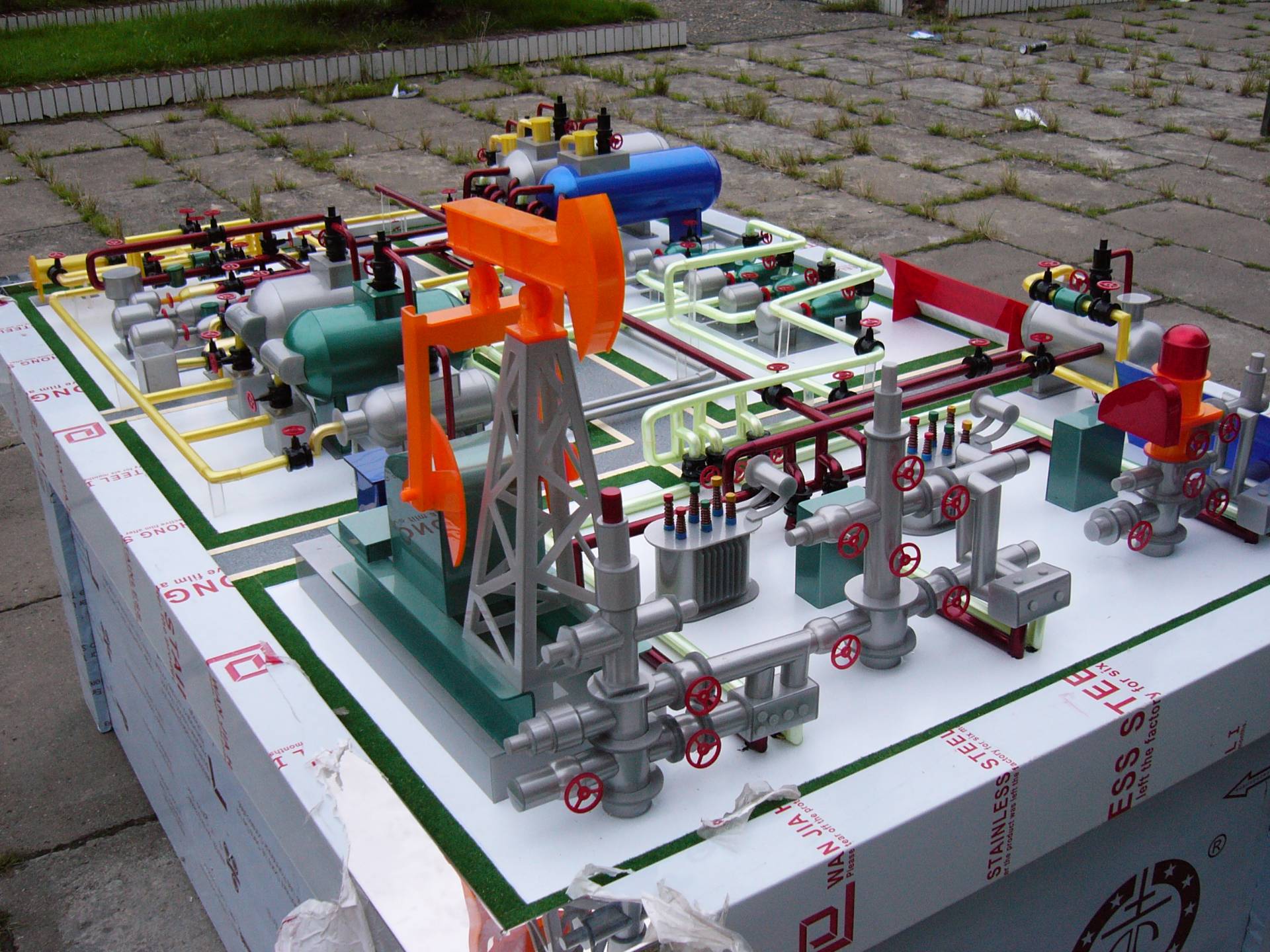 油气集输装置模型