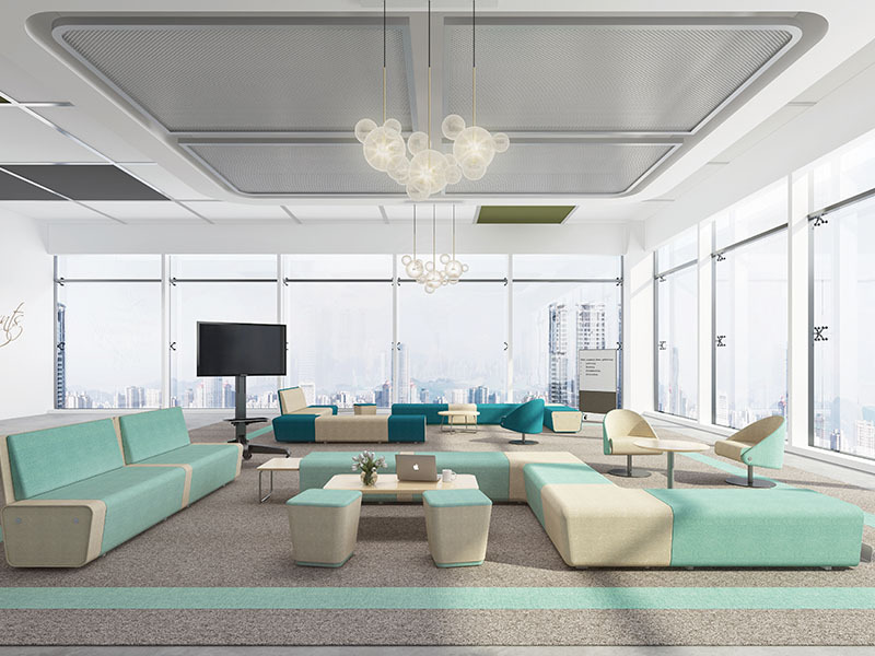 7 - Meta Bench,Bundle Sofa,Y-Disc Chair,Round Star Table,Round Coffee Table,Rect