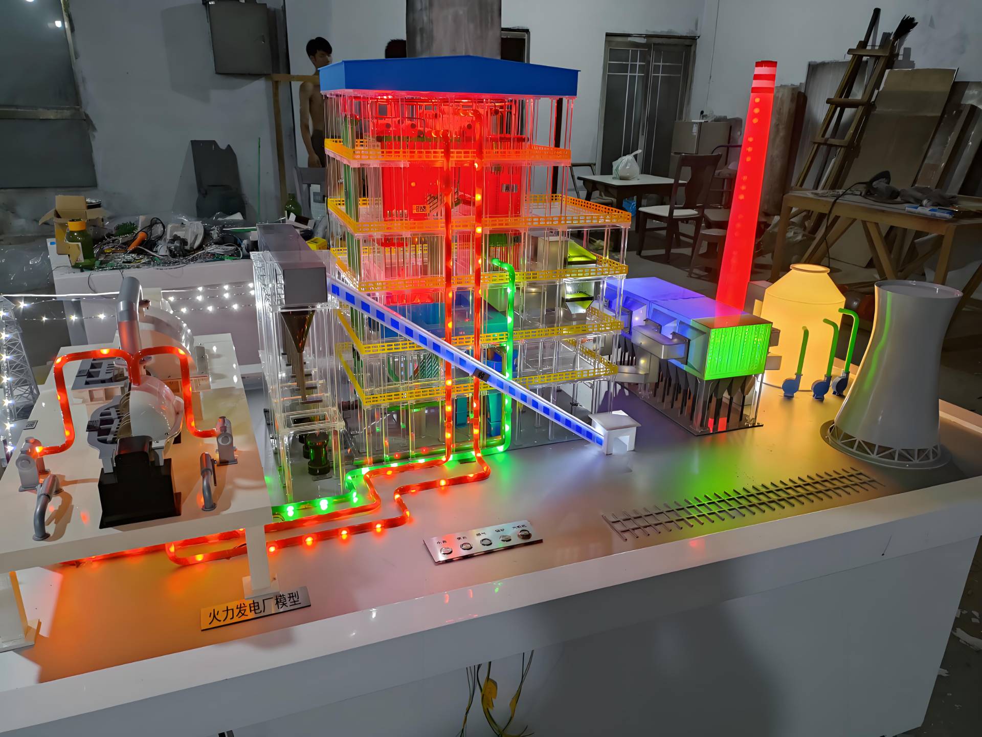 发电厂锅炉模型