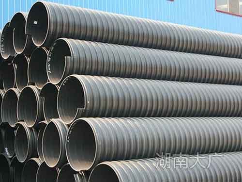HDPE钢带增强螺旋波纹管