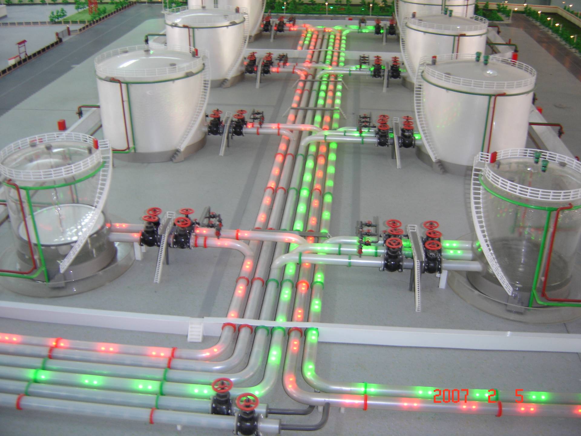 油气集输装置模型