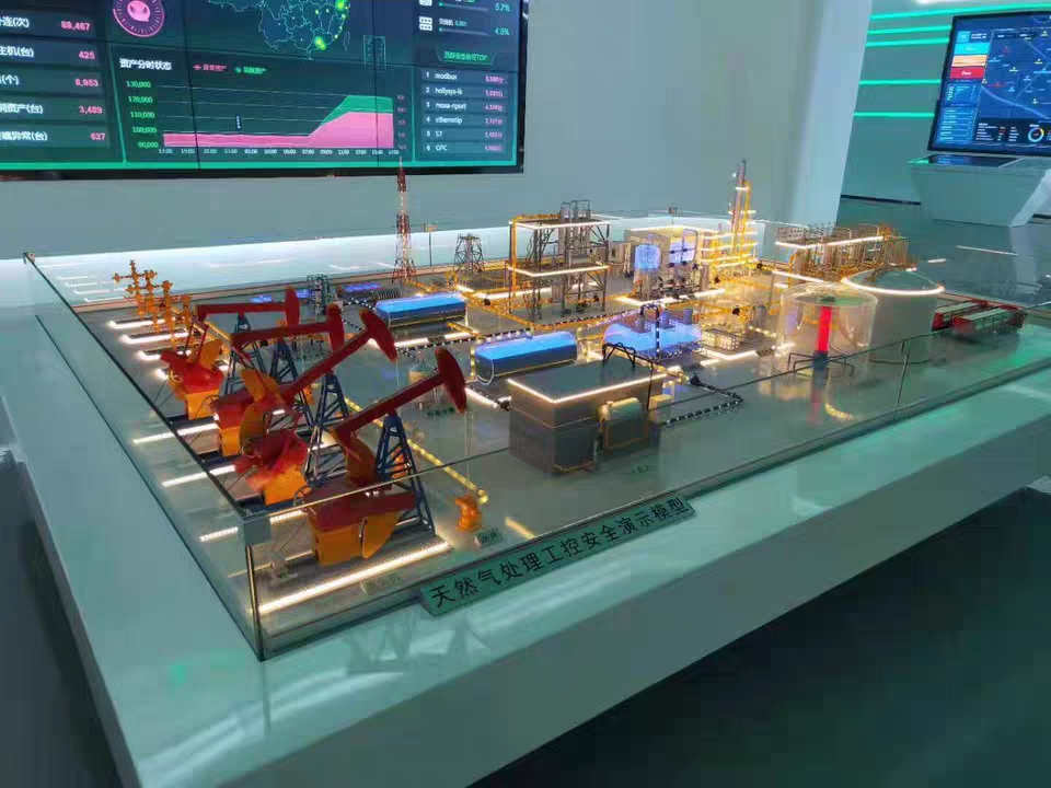 油气集输装置模型