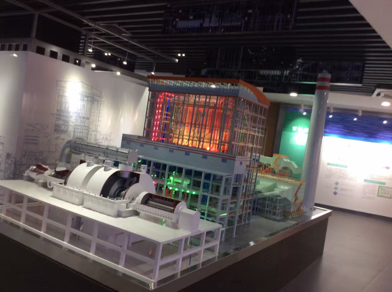 660mw火力发电模型