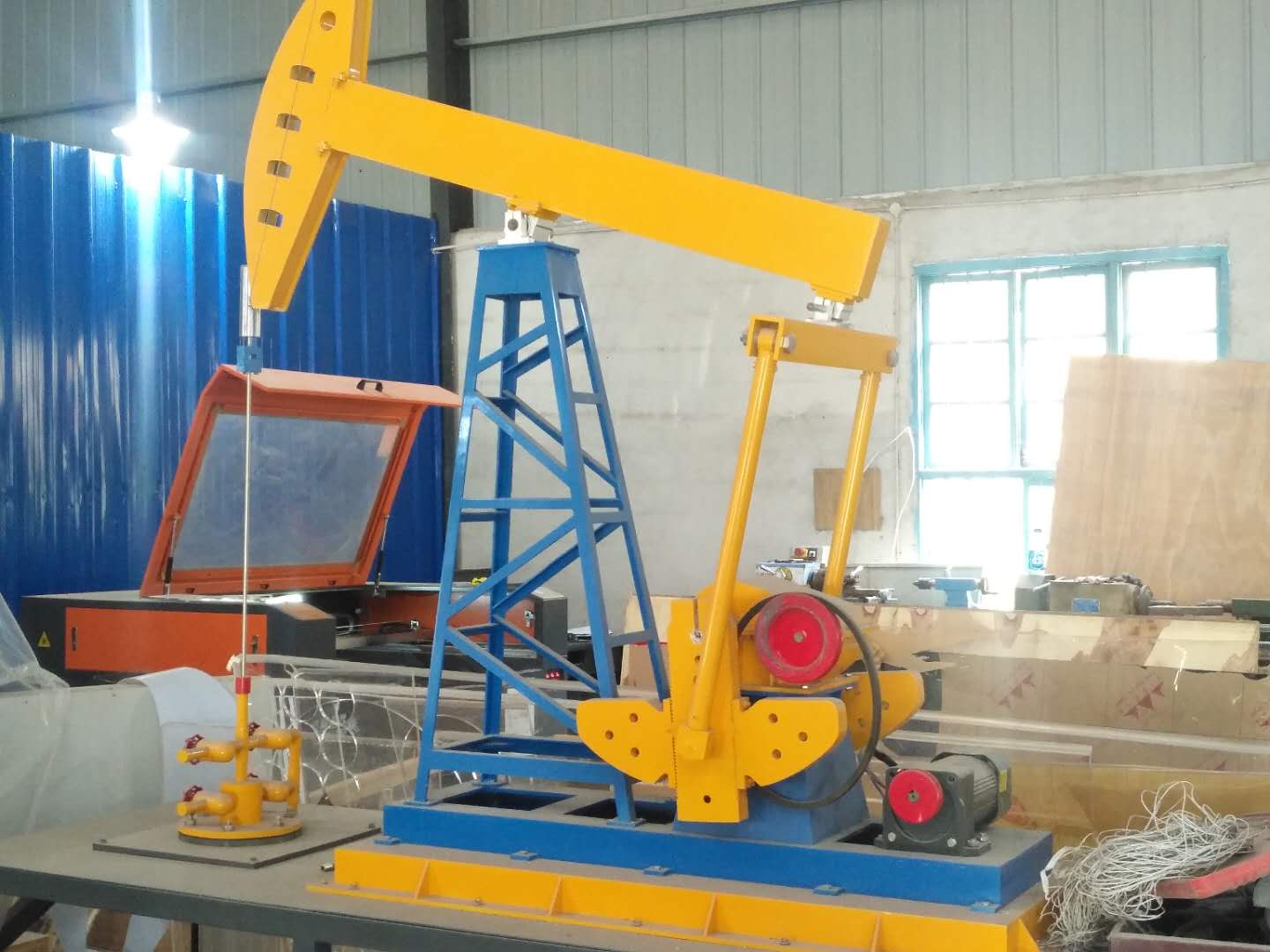 梁式抽油机模型