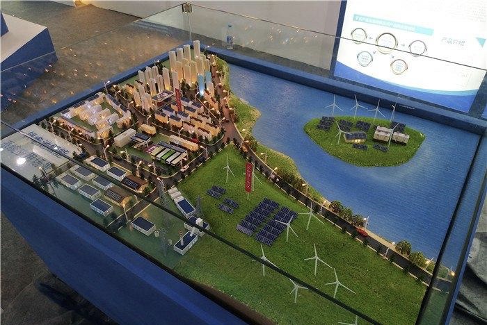 海上风力发电模型