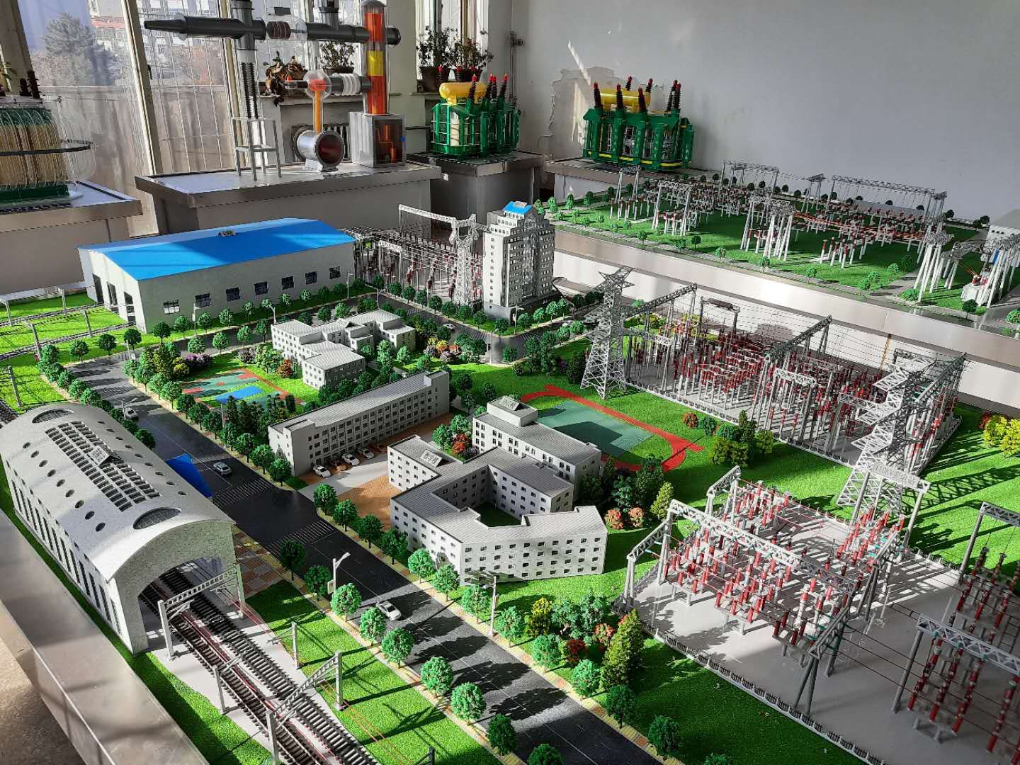 输变电整体沙盘模型