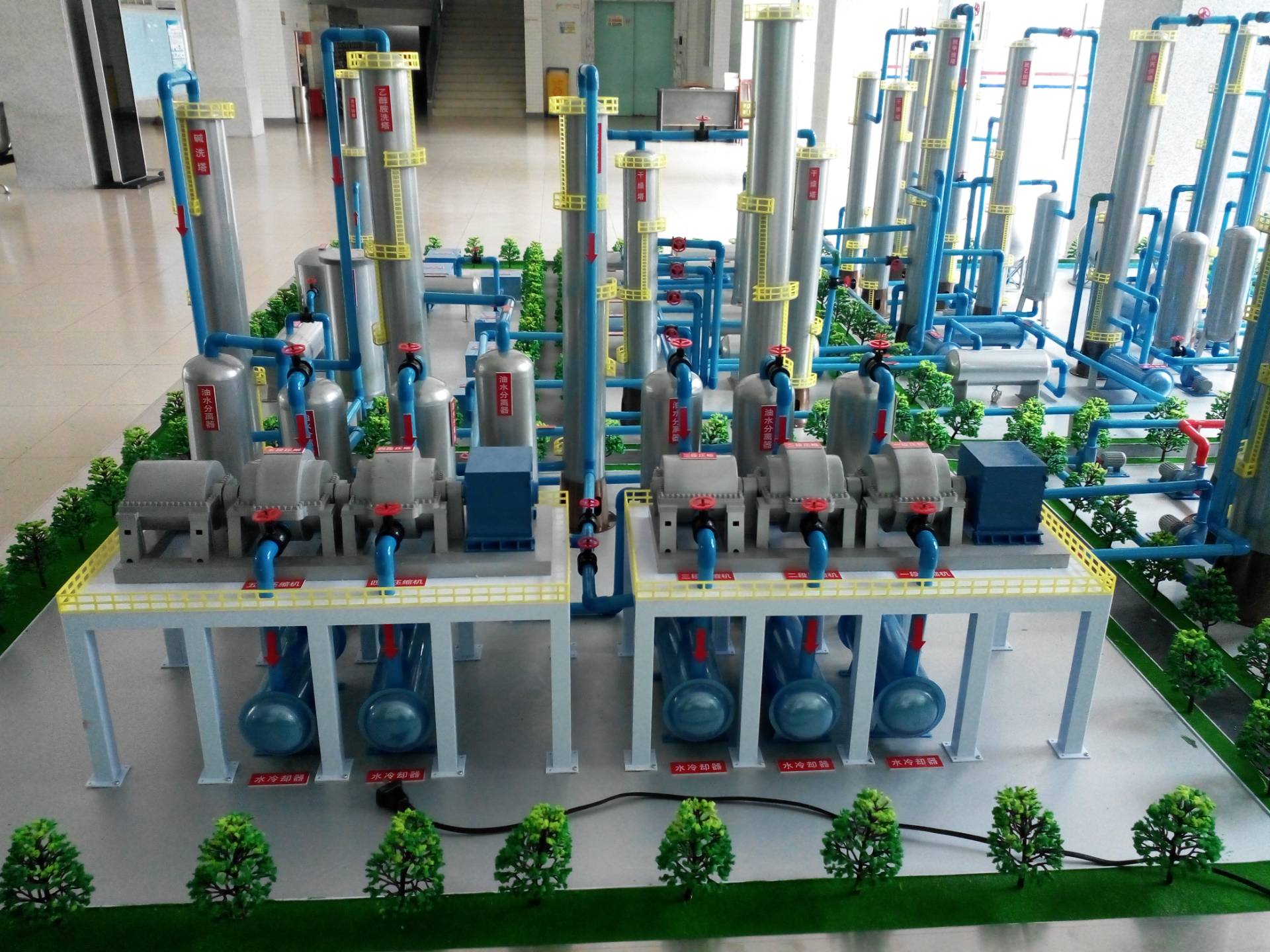 煤化工工艺流程模型