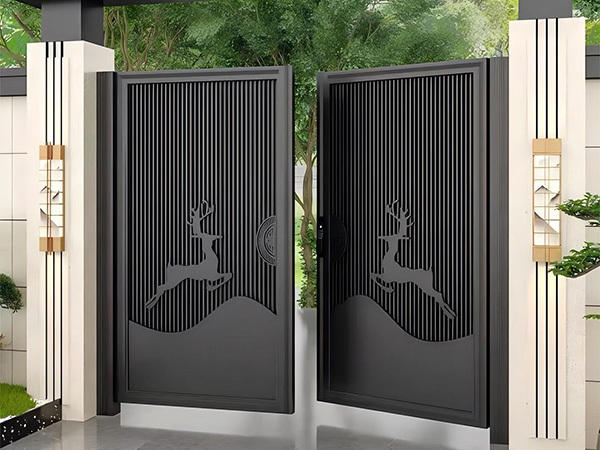 現代款庭院大門